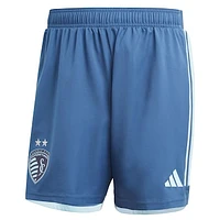 Men's adidas Sky Blue Sporting Kansas City 2024 Away Authentic Shorts