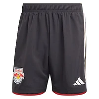 Men's adidas Black New York Red Bulls 2024 Away Authentic Shorts