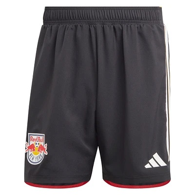 Men's adidas Black New York Red Bulls 2024 Away Authentic Shorts