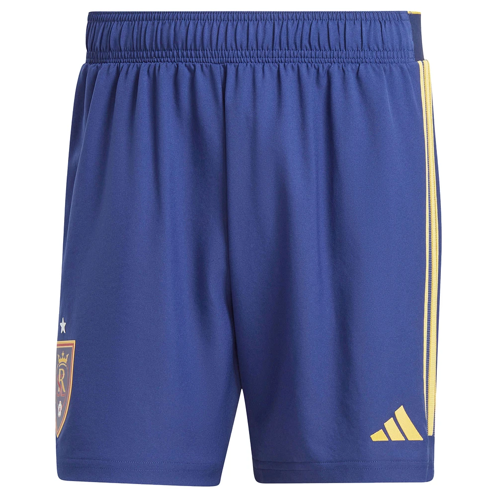 Men's adidas Navy Real Salt Lake 2024 Home Authentic Shorts