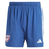 Men's adidas Navy FC Dallas 2024 Home Authentic Shorts