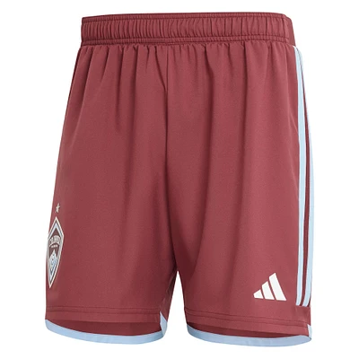 Men's adidas Burgundy Colorado Rapids 2024 Home Authentic Shorts