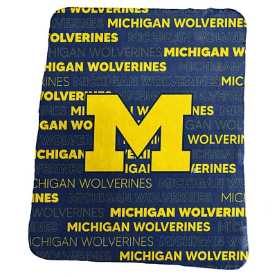 Michigan Wolverines 50" x 60" Classic Fleece Blanket