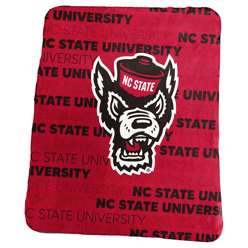 NC State Wolfpack 50" x 60" Classic Fleece Blanket