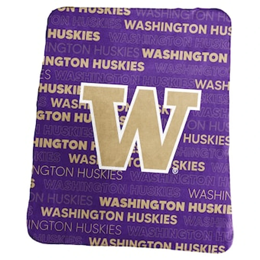 Washington Huskies 50" x 60" Classic Fleece Blanket