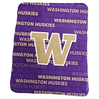 Washington Huskies 50" x 60" Classic Fleece Blanket