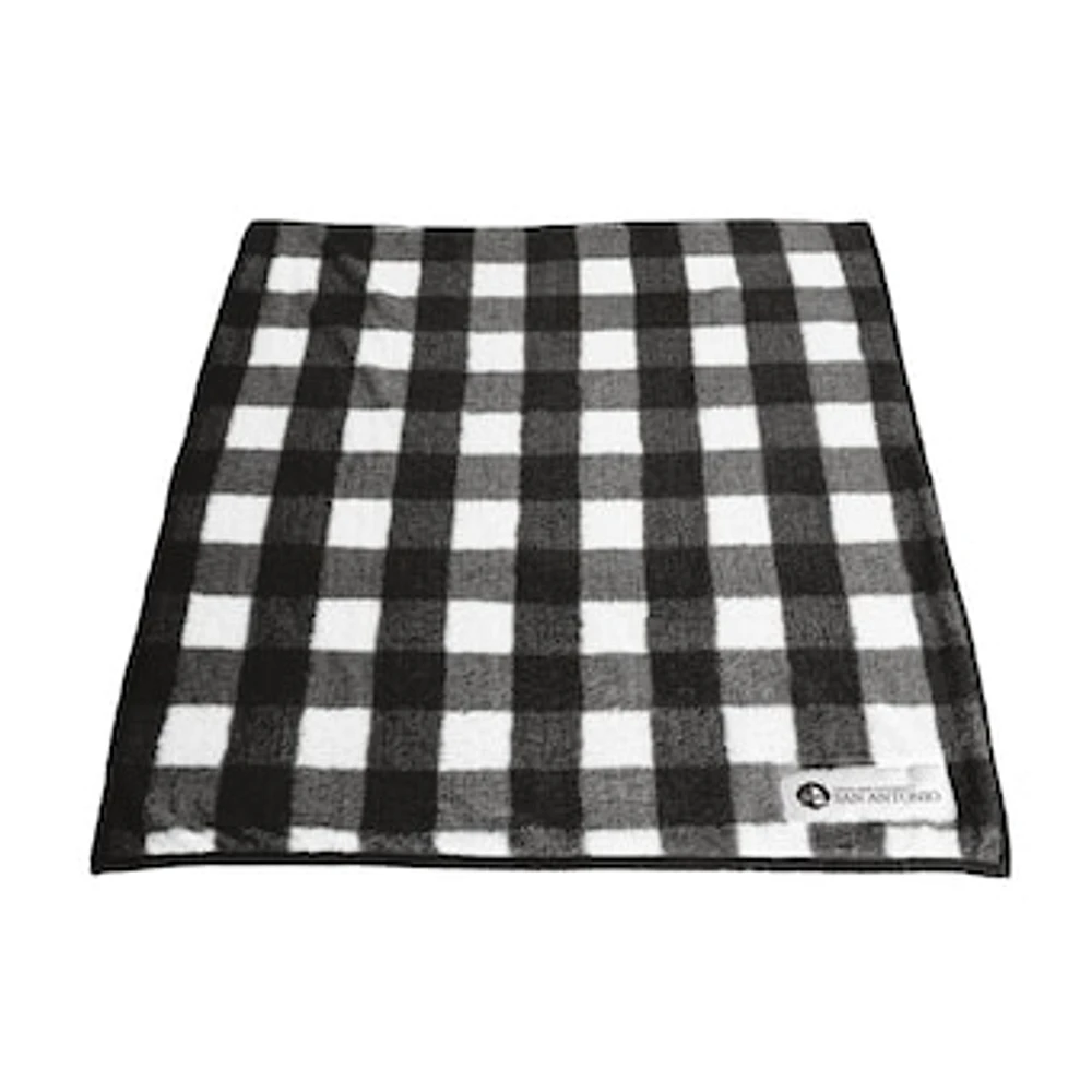 Texas A&M San Antonio Jaguars 50" x 60" Buffalo Check Frosty Fleece Blanket