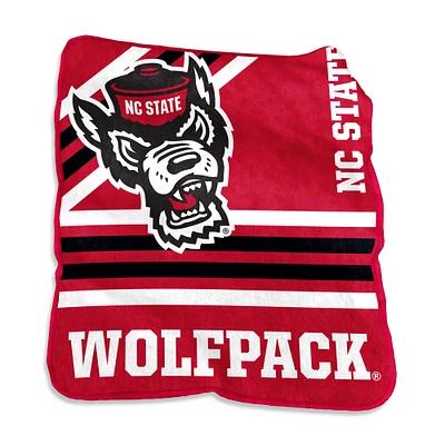 NC State Wolfpack 50" x 60" Team Raschel Throw Blanket