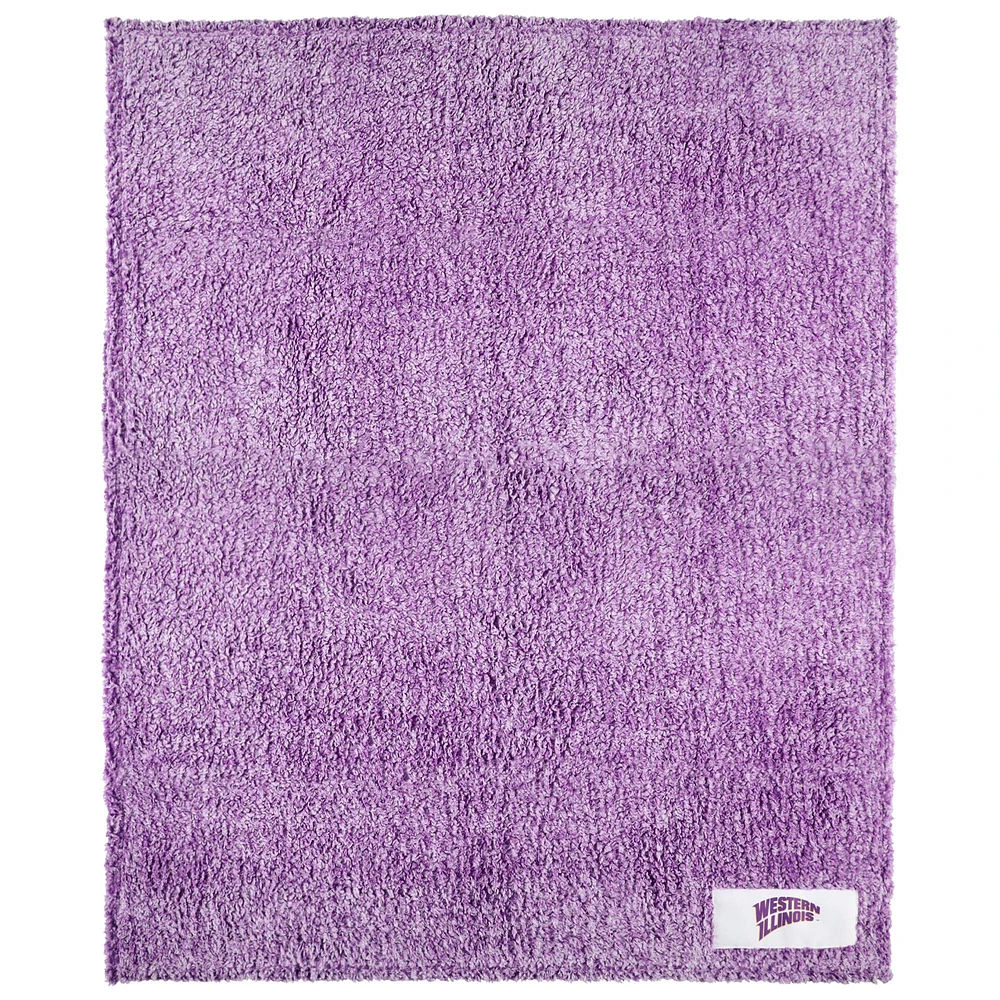 Western Illinois Leathernecks 50" x 60" Frosty Fleece Team Color Blanket