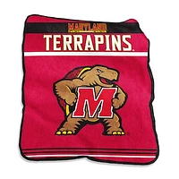 Maryland Terrapins 50" x 60" Gameday Raschel Throw Blanket