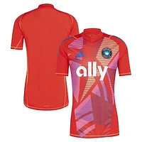 Men's adidas Red Charlotte FC 2024 Goalkeeper Jersey