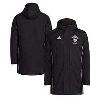 Men's adidas Black Colorado Rapids Tiro 24 Full-Zip Hoodie Winter Parka