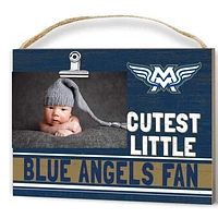 Mount Mary Blue Angels 8'" x 10" Cutest Little Team Logo Clip Photo Frame