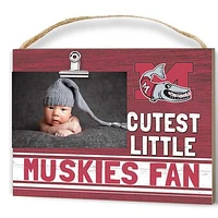 Muskingum Muskies 8'" x 10" Cutest Little Team Logo Clip Photo Frame