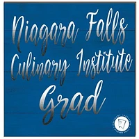 Niagara Falls Culinary Institute 10'' x 10'' Grad Plaque