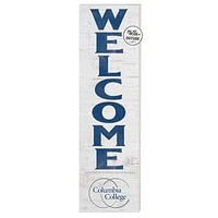 Columbia College of Missouri Cougars 10'' x 35'' Indoor/Outdoor Welcome Sign