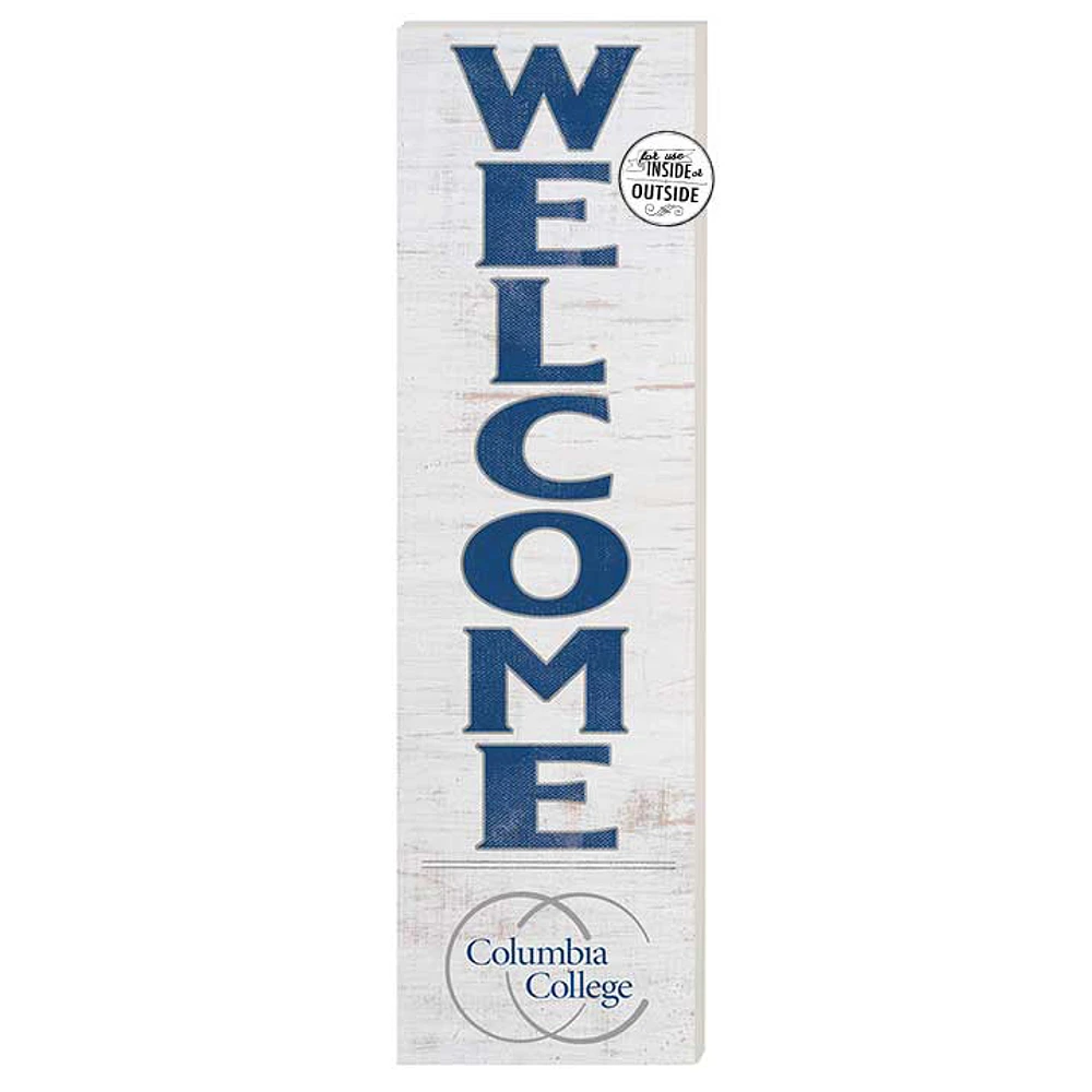 Columbia College of Missouri Cougars 10'' x 35'' Indoor/Outdoor Welcome Sign