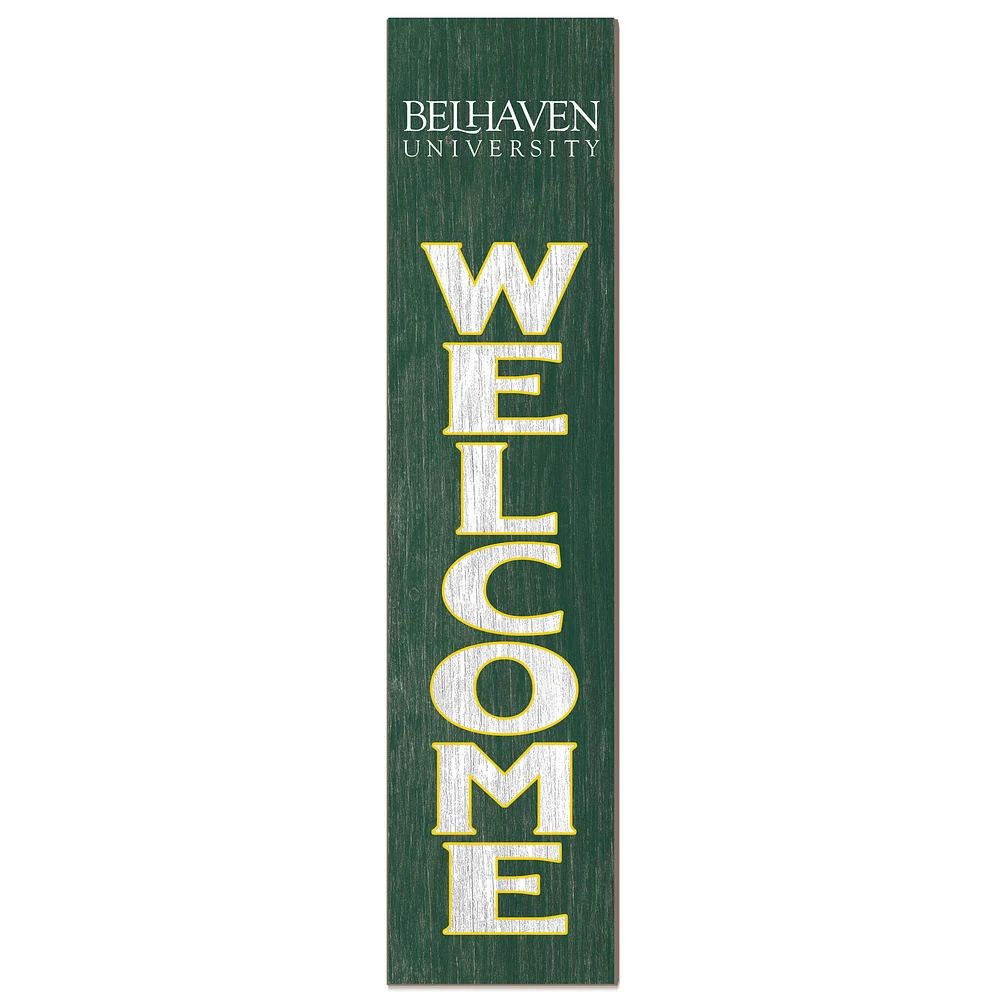 Belhaven Blazers 12'' x 48'' Welcome Outdoor Leaner