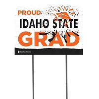 Idaho State Bengals 18" x 24" Grad Yard Sign