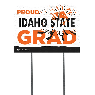 Idaho State Bengals 18" x 24" Grad Yard Sign