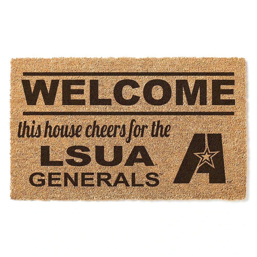 LSUA Generals 18" x 30" Welcome Doormat