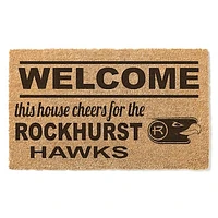 Rockhurst Hawks 18" x 30" Welcome Doormat
