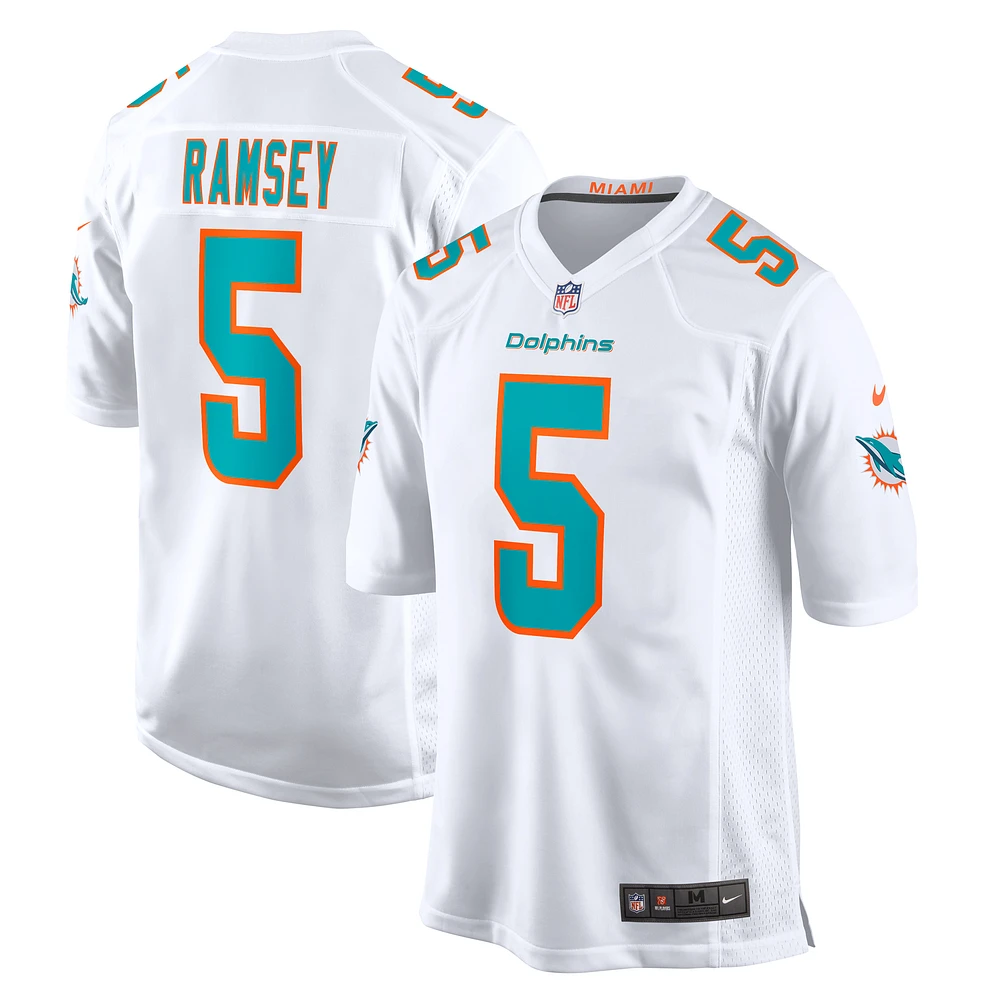 Men's Nike Jalen Ramsey White Miami Dolphins Away Game Jersey