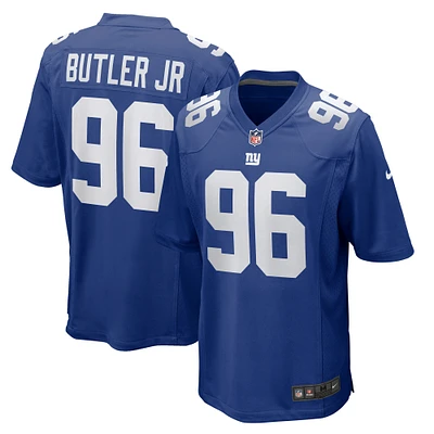 Men's Nike Vernon Butler Jr. Royal New York Giants Team Game Jersey