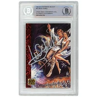 Mark Hamill Star Wars Autographed 1993-95 Topps Galaxy #53 BAS Authenticated Card - The Steve Grad Collection