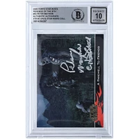 Peter Mayhew Star Wars Autographed 2005 Topps Revenge Of The Sith #53 BGS Authenticated 10 Card with "Chewbacca" Inscription