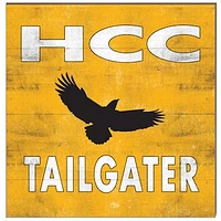 Houston Community College 10" x 10" Team Color Tailgater Sign
