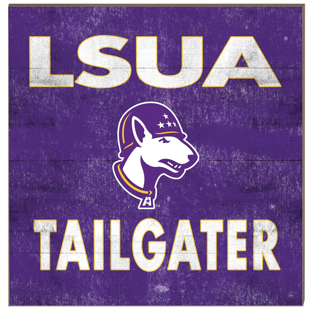 LSUA Generals 10" x 10" Team Color Tailgater Sign