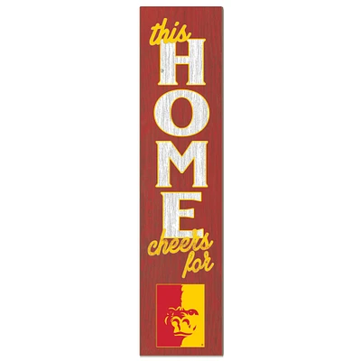 Pittsburg State Gorillas 12" x 48" This Home Leaning Sign
