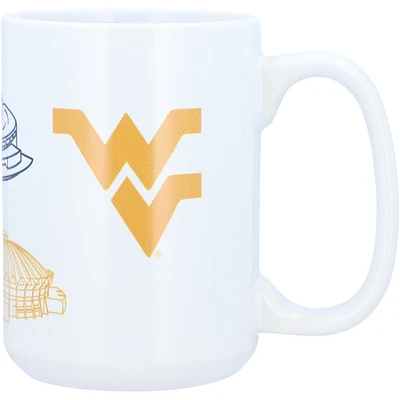 West Virginia Mountaineers 15oz. Campus Mug