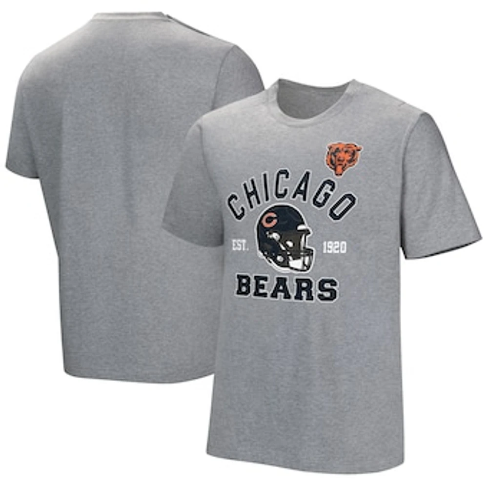 Men's  Gray Chicago Bears Tackle Adaptive T-Shirt