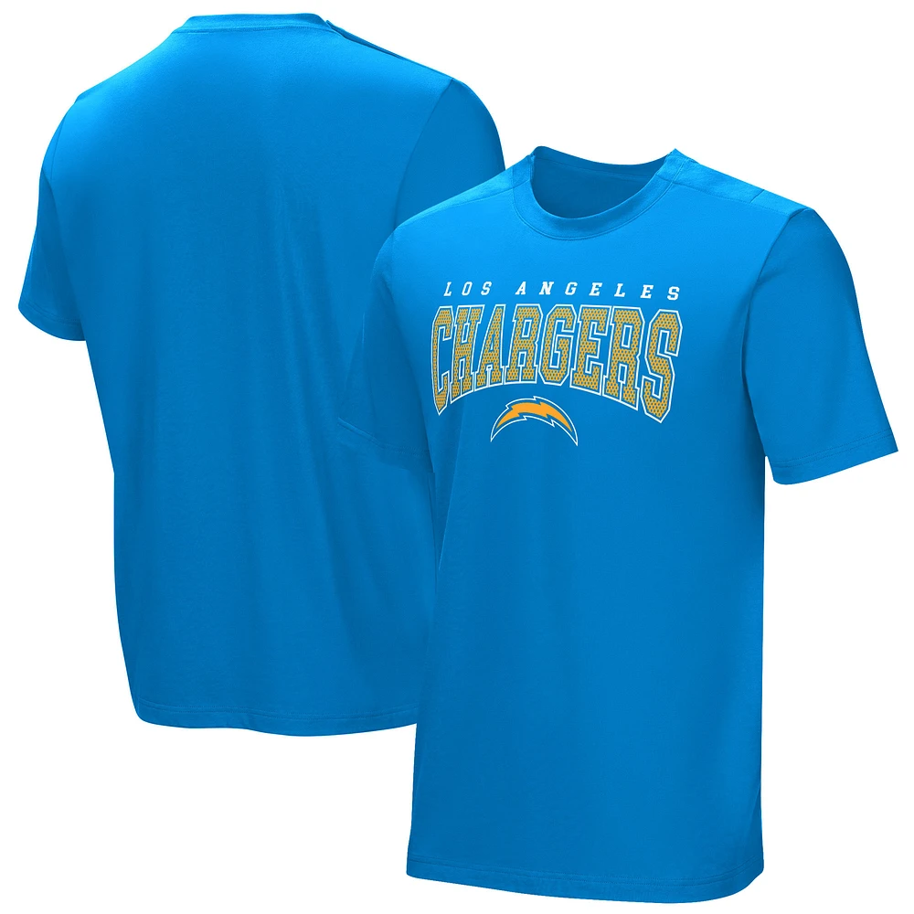 Men's  Blue Los Angeles Chargers Home Team Adaptive T-Shirt