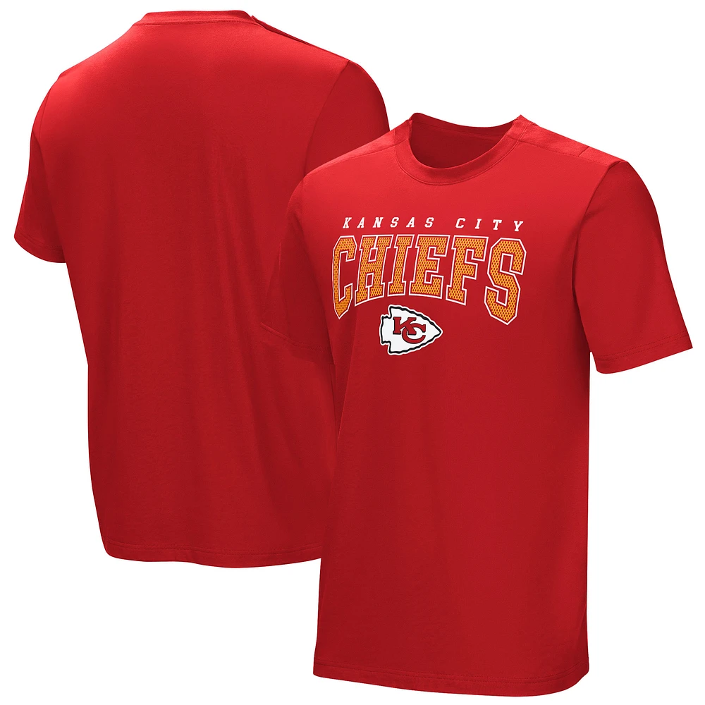 Men's  Red Kansas City Chiefs Home Team Adaptive T-Shirt