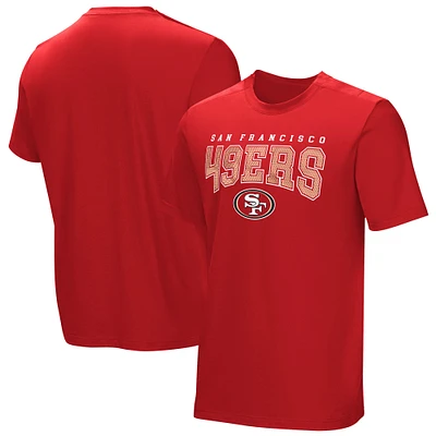 Men's  Red San Francisco 49ers Home Team Adaptive T-Shirt