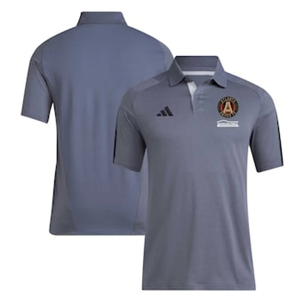 Men's adidas Gray Atlanta United FC 2024 Training Polo