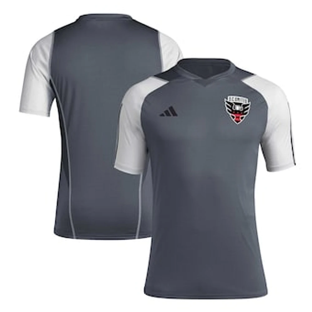 Men's adidas Gray D.C. United 2024 AEROREADY Training Jersey