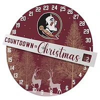 Pegasus Florida State Seminoles Countdown to Christmas Wall Sign