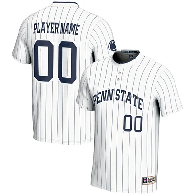 Unisex GameDay Greats  White Penn State Nittany Lions NIL Pick-A-Player Lightweight Softball Jersey
