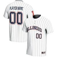 Unisex GameDay Greats  White Illinois Fighting Illini NIL Pick-A-Player Lightweight Softball Jersey