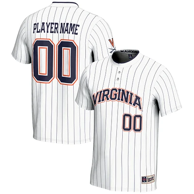 Unisex GameDay Greats  White Virginia Cavaliers NIL Pick-A-Player Lightweight Softball Jersey