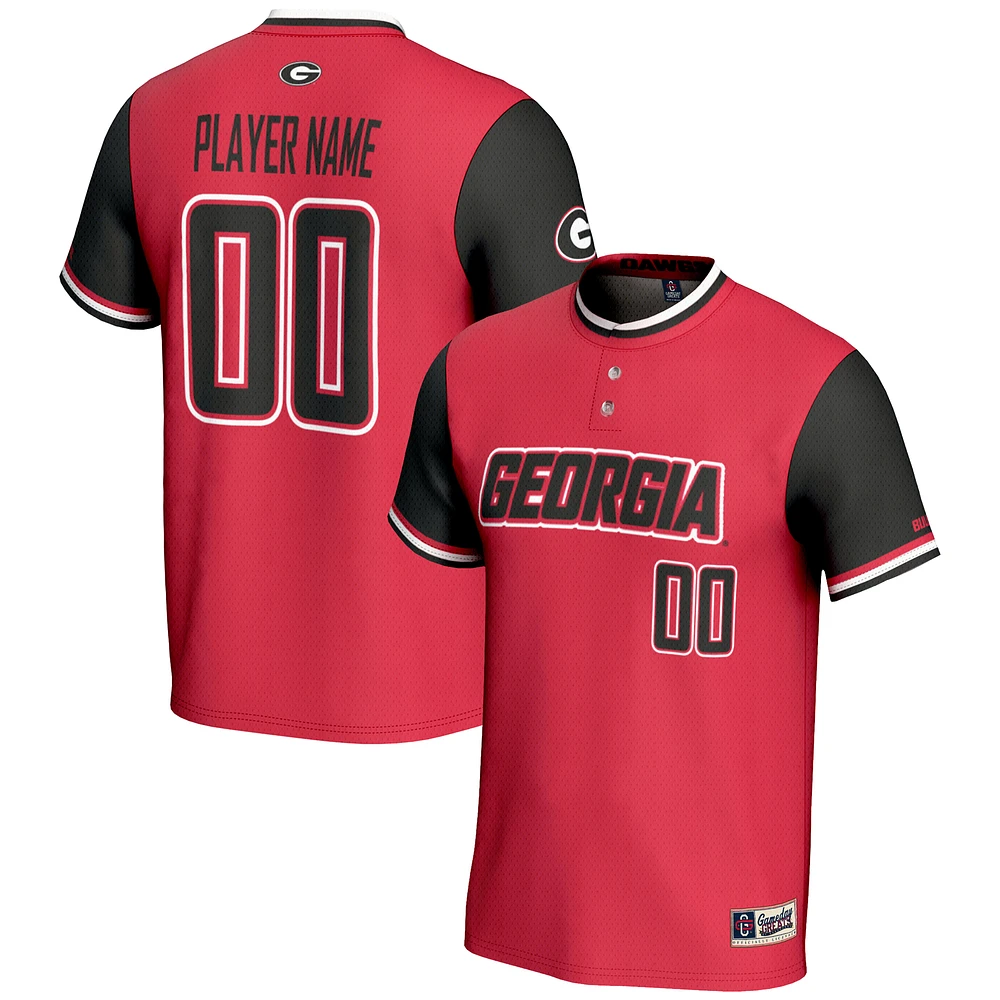 Unisex GameDay Greats Georgia Bulldogs NIL Pick-A-Player Lightweight Softball Jersey