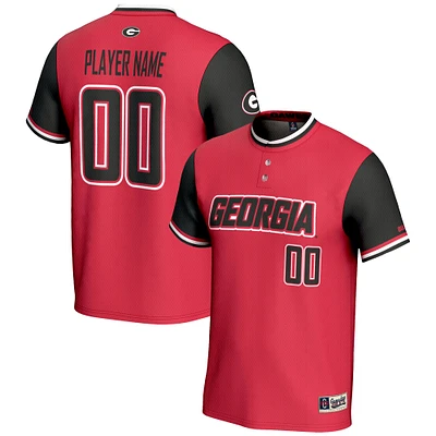 Unisex GameDay Greats Georgia Bulldogs NIL Pick-A-Player Lightweight Softball Jersey