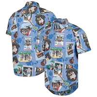 Men's Reyn Spooner Blue Elvis Presley Hawaii Tailored Button-Down Shirt