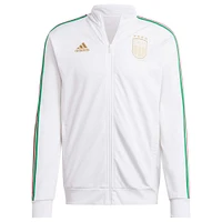 Men's adidas White Italy National Team DNA Full-Zip Track Jacket