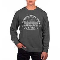 Men's Uscape Apparel  Black UCF Knights Pigment Dyed Fleece Sweatshirt