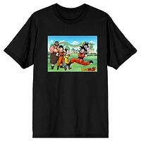 Unisex Black Dragon Ball Z Group Photo T-Shirt
